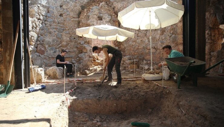 Alanya Kalesi’ndeki kazılarda hoşgörünün izlerine rastlandı