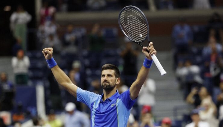 Djokovic, 2-0 geriden gelerek Djere’yi yenerek ABD Açık’ta dördüncü tura yükseldi