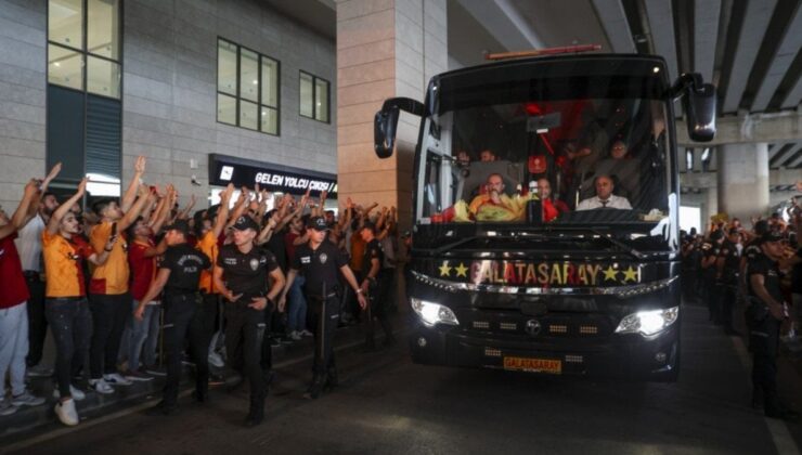 Gaziantep’te Galatasaray’a taşlı saldırı!